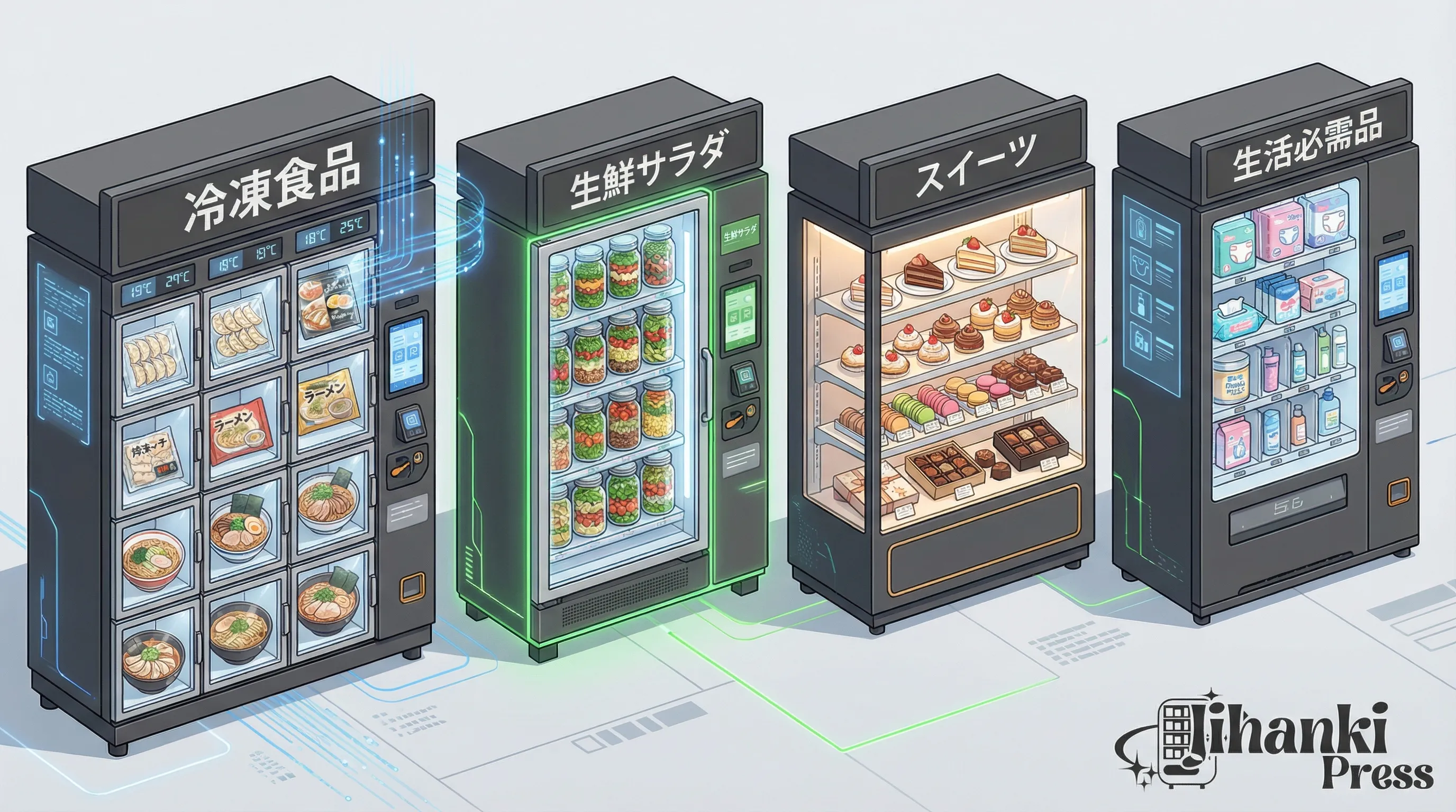自販機の多角化と進化